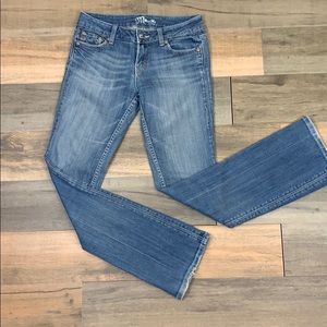 MISS ME JEANS Boot Cut Size 28 EUC